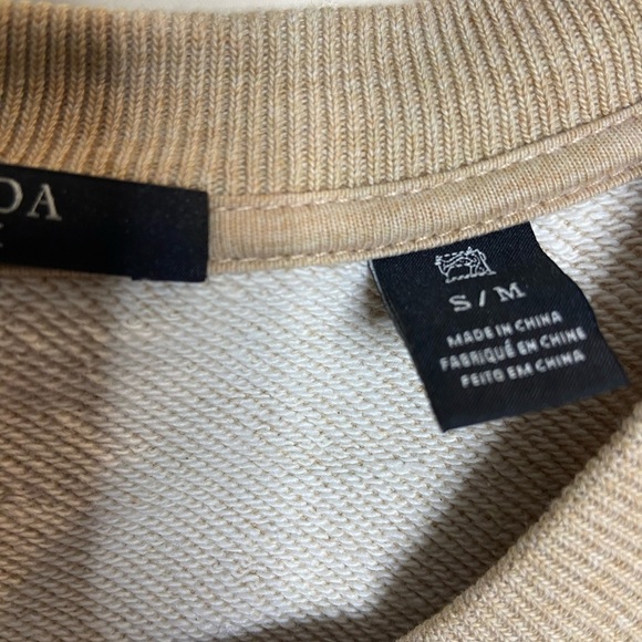 Scotch & Soda Lace Up Crewneck Sweatshirt size Small/Medium - Picture 8 of 8